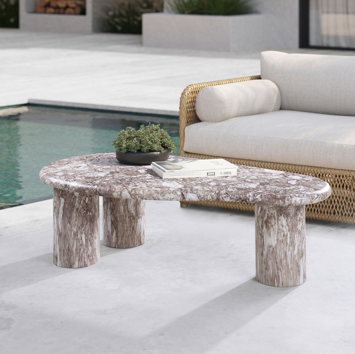 Sassari - Concrete Coffee Table