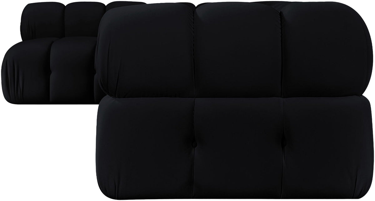 Orin - Velvet 5 Piece Modular Sectional