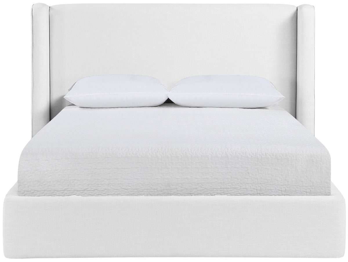 Kendall - Linen Textured Fabric Upholstered Bed