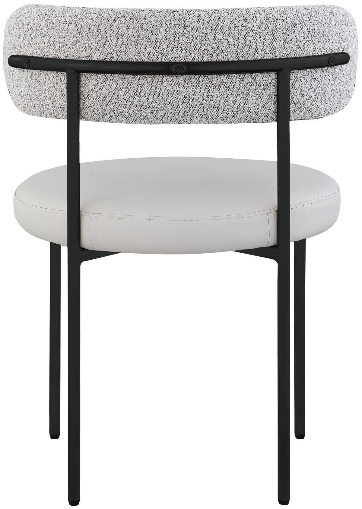 Beacon - Faux Leather Dining Chair With Black Legs (Set of 2)