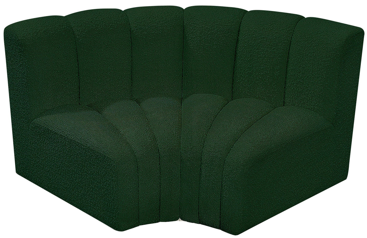 Arc - Boucle Fabric 2 Piece Modular Sofa