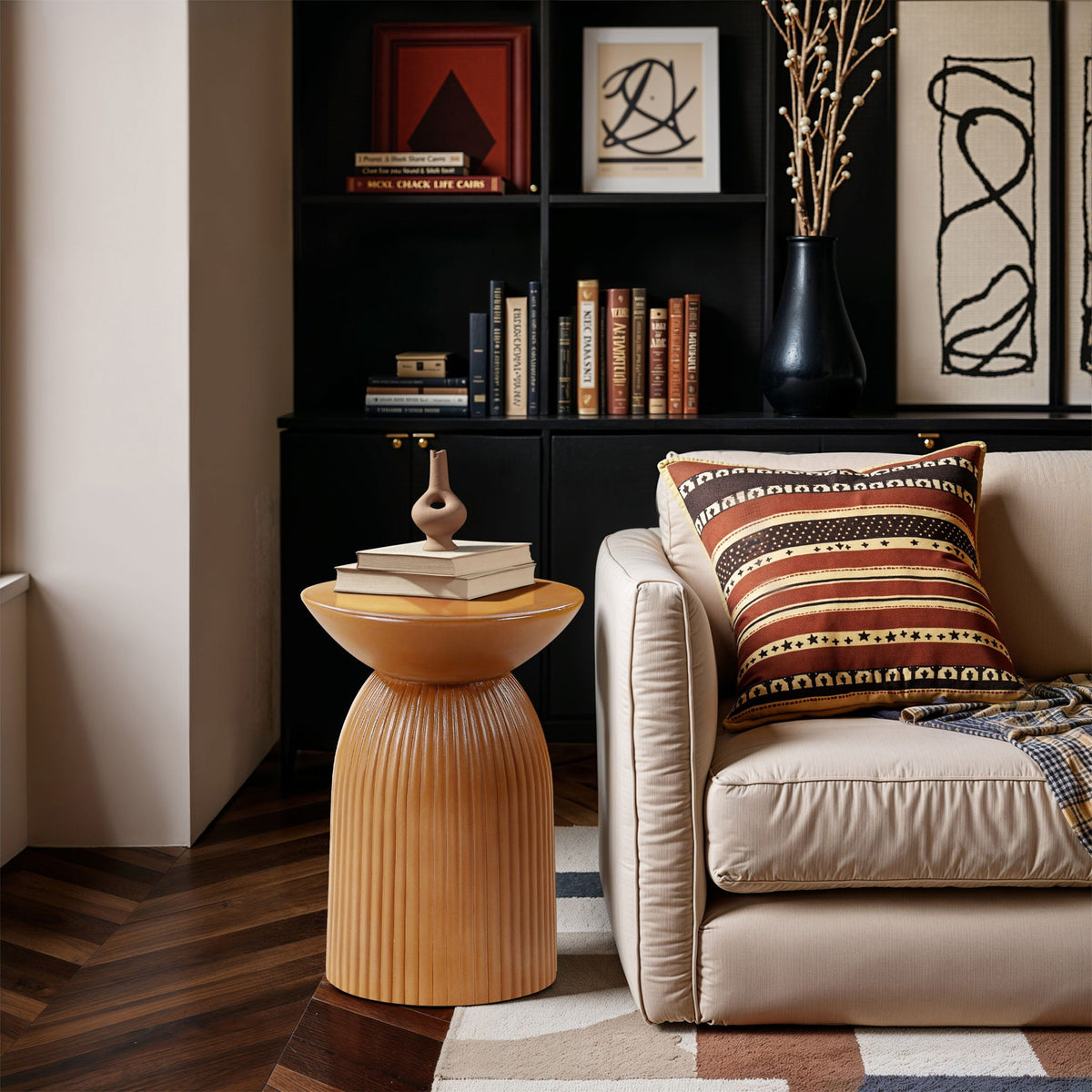 Opani - Concrete End Table