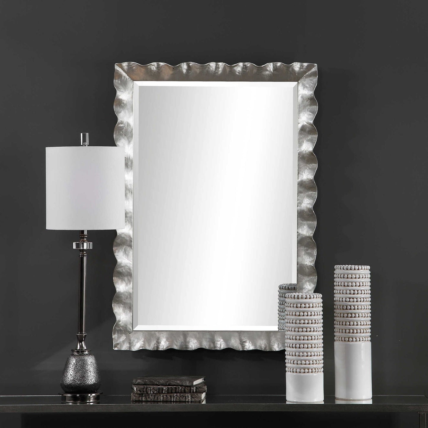 Haya - Scalloped Mirror