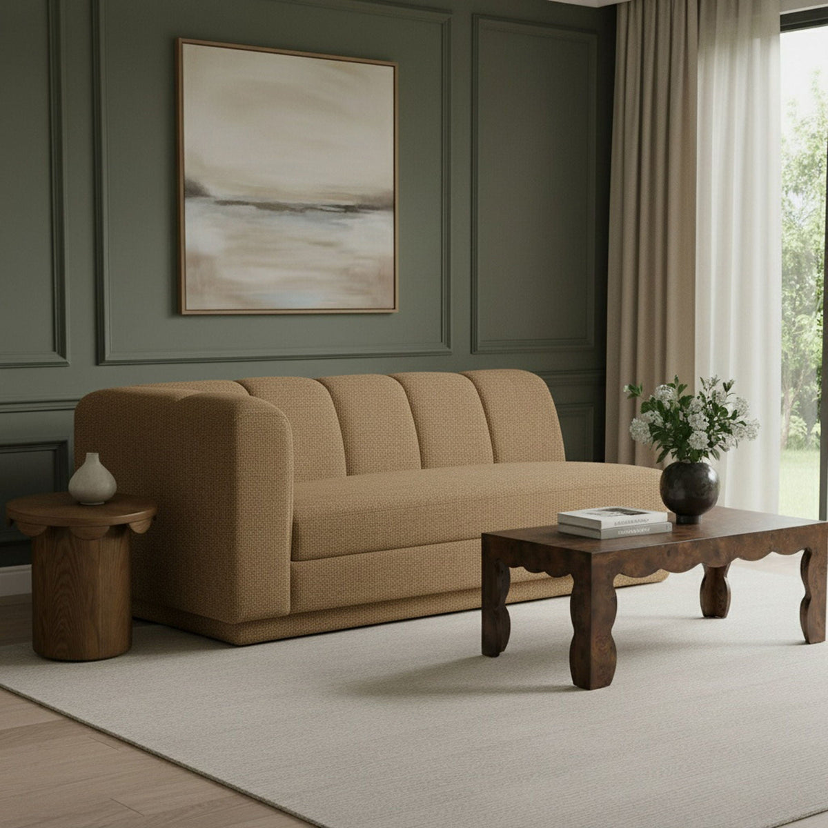 Modari - Fabric Upholstered Sofa