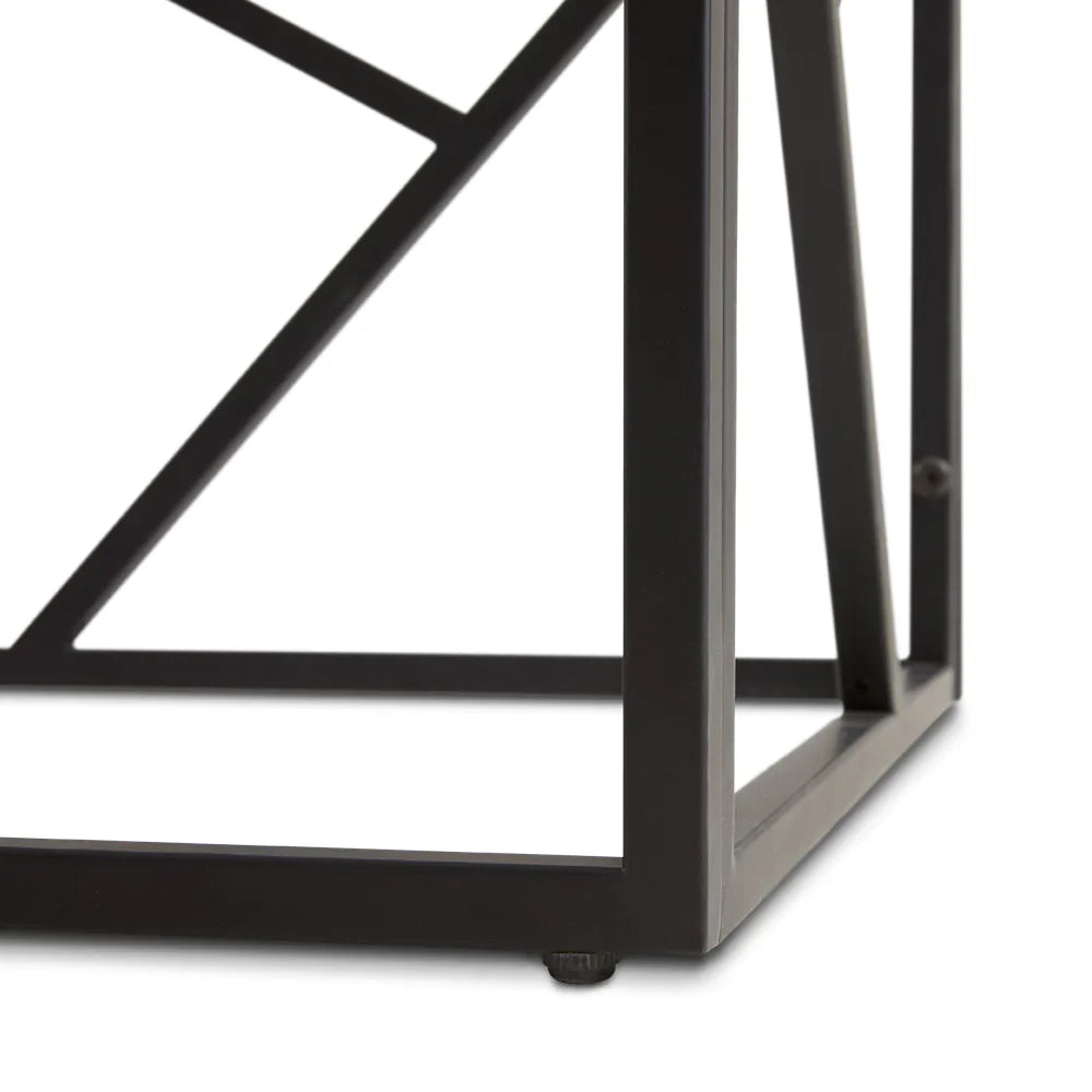 Carole Console Table  (Black Frame)