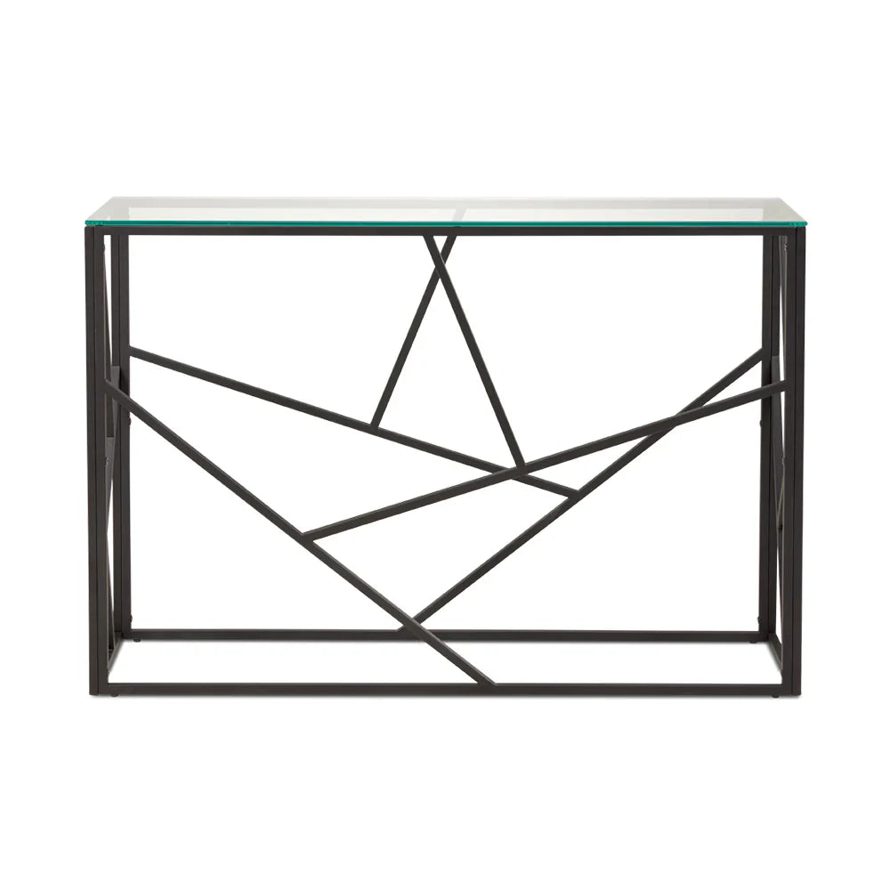 Carole Console Table  (Black Frame)