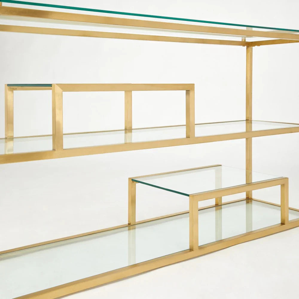 Barolo Console Table - Gold