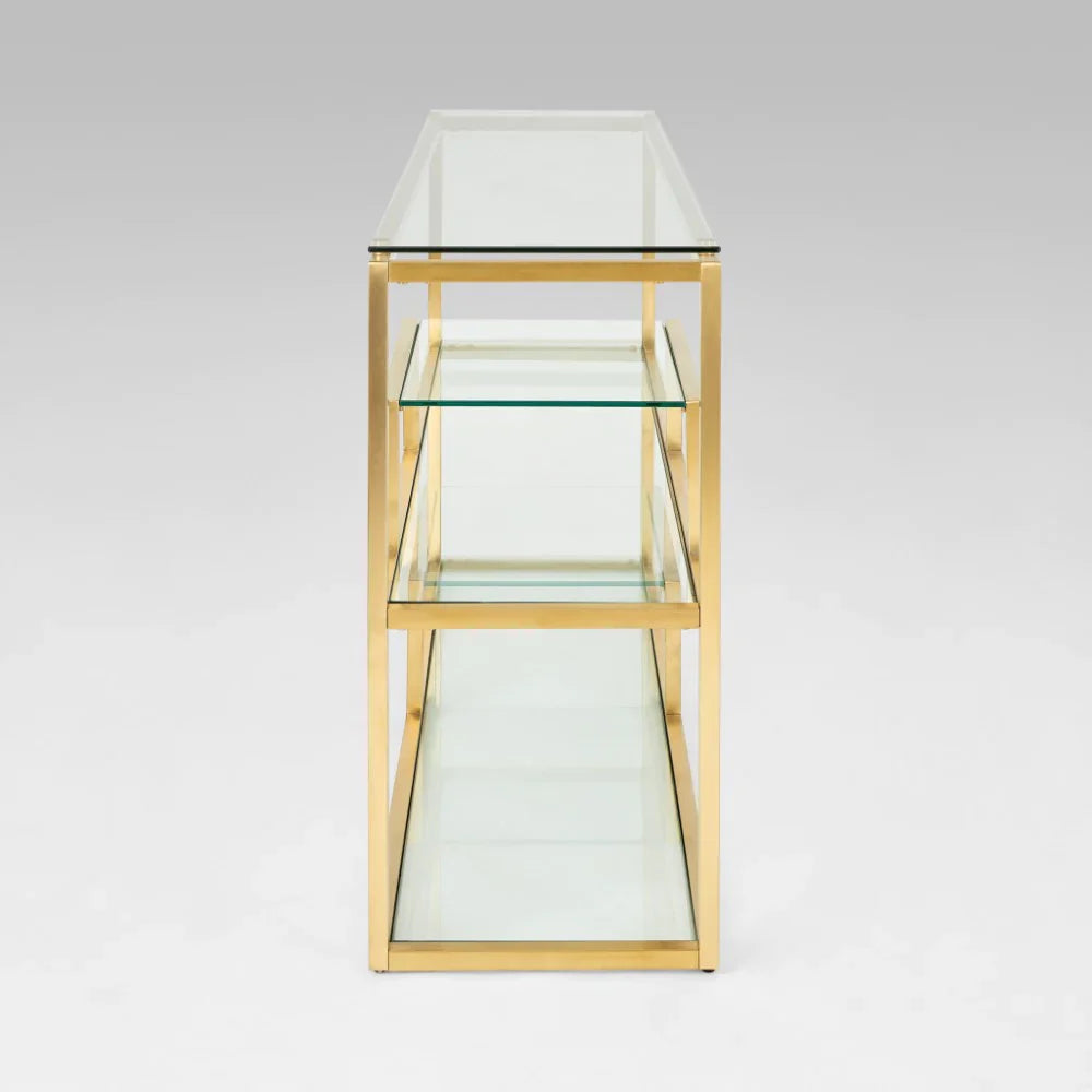 Barolo Console Table - Gold