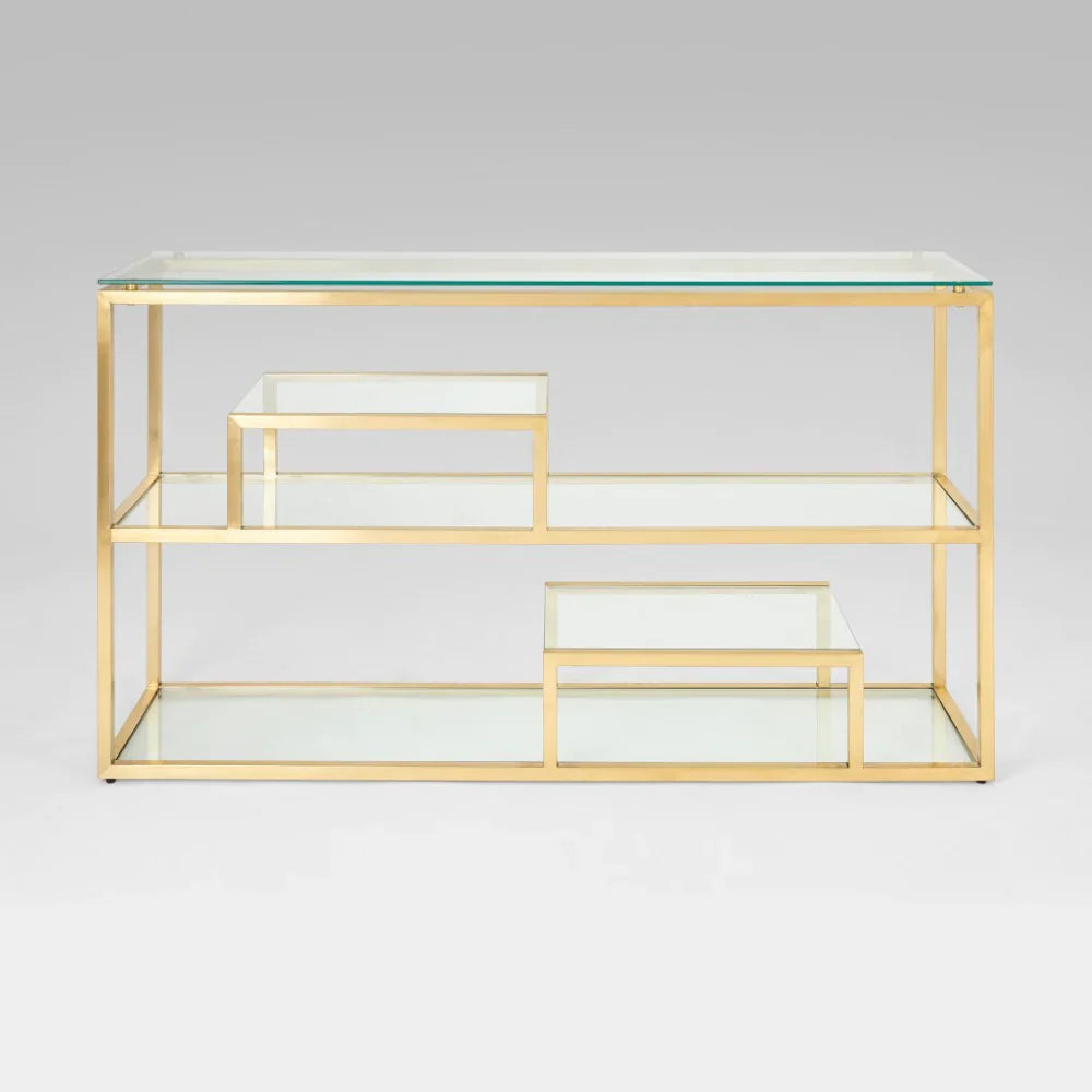 Barolo Console Table - Gold