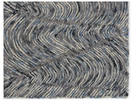 Corfu Hand Tufted Rug Blue / Charcoal