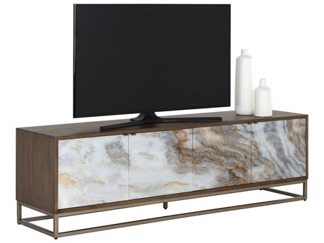 Fuentes Media Console and Cabinet