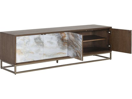 Fuentes Media Console and Cabinet