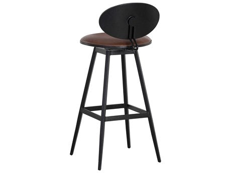 Ember Swivel Barstool Bravo Cognac