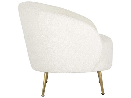 Clea Lounge Chair Altro White