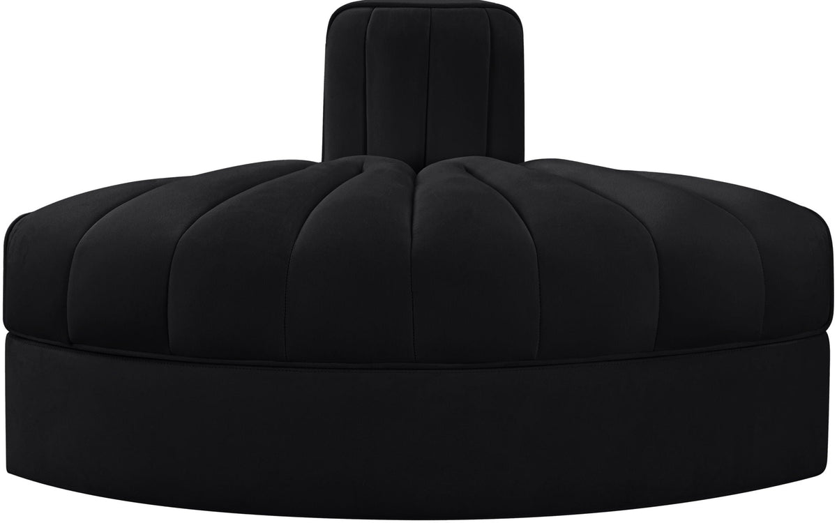 Rummi - Velvet Performance Fabric Upholstered Modular Chair