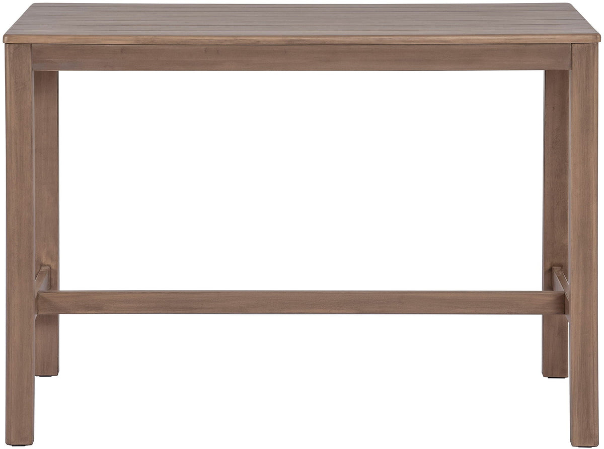 Newport - Acacia Wood Outdoor Patio Bar Table