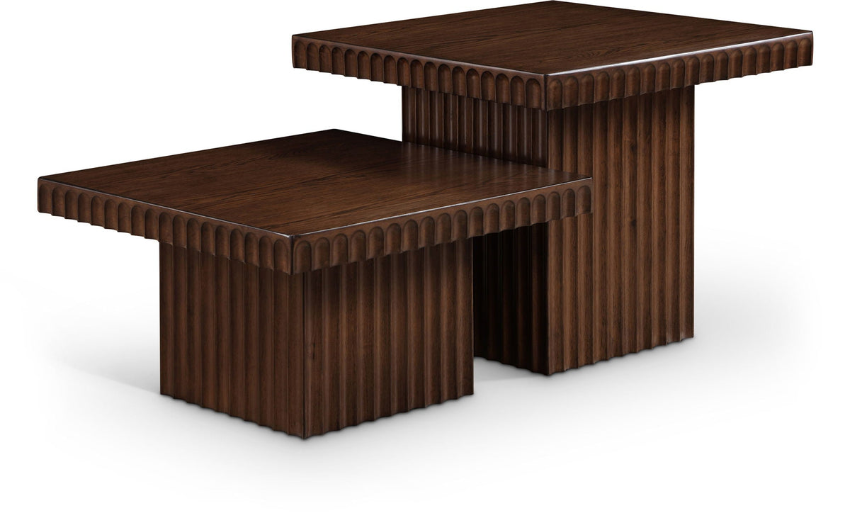 Spencer - Oak Veneer 2 Piece Coffee Table