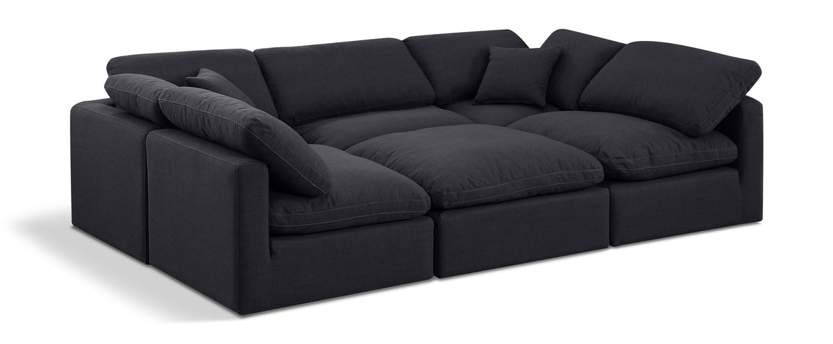 Indulge - Linen 6 Piece Modular Sectional