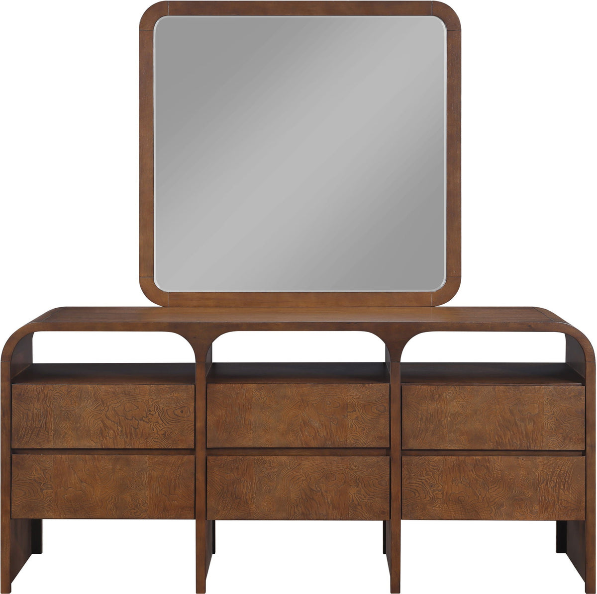 Giada - Solid Wood And Veneer Mirror