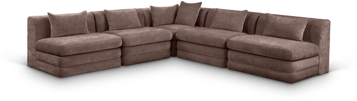 Stellar - 5 Piece Upholstered Modular Sectional