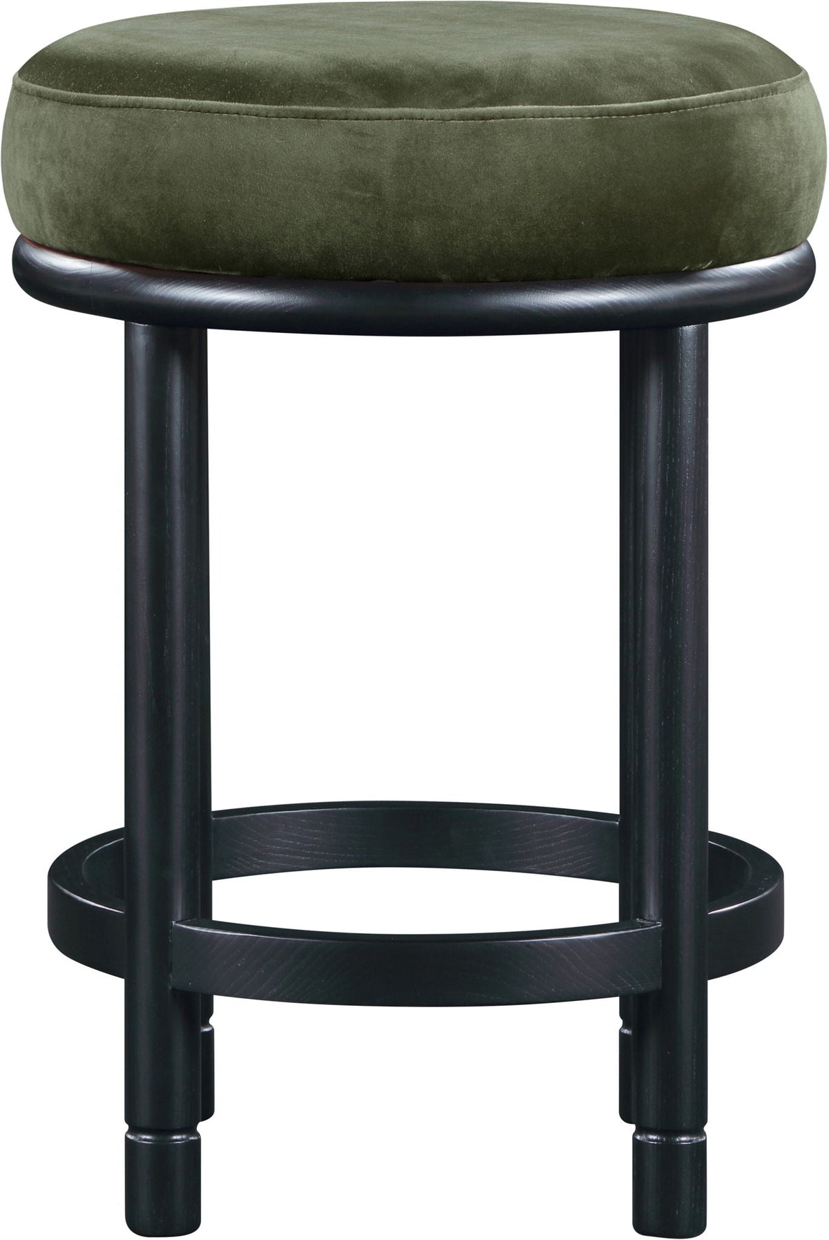 Monette - Counter Stool With Black Base
