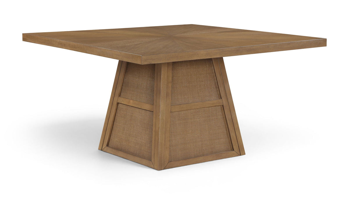 Fenwick - Cane Oak Veneer And Solid Wood Dining Table