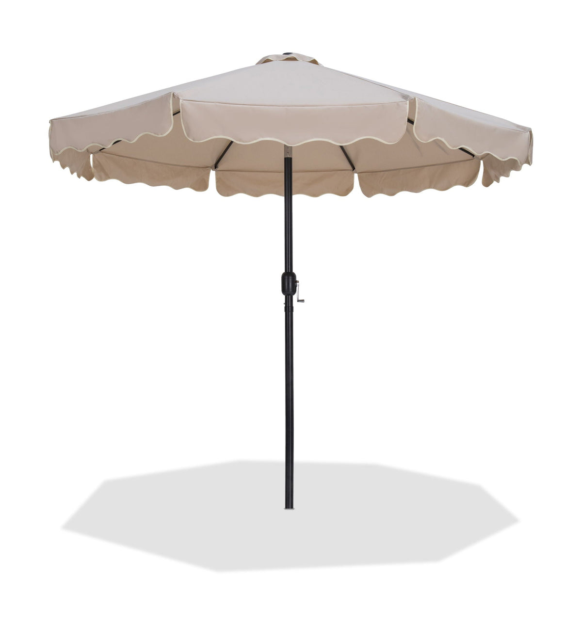 Amalfi - Patio Umbrella - Black Pole