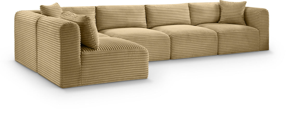 Shaggy - 5 Piece Modular Sectional