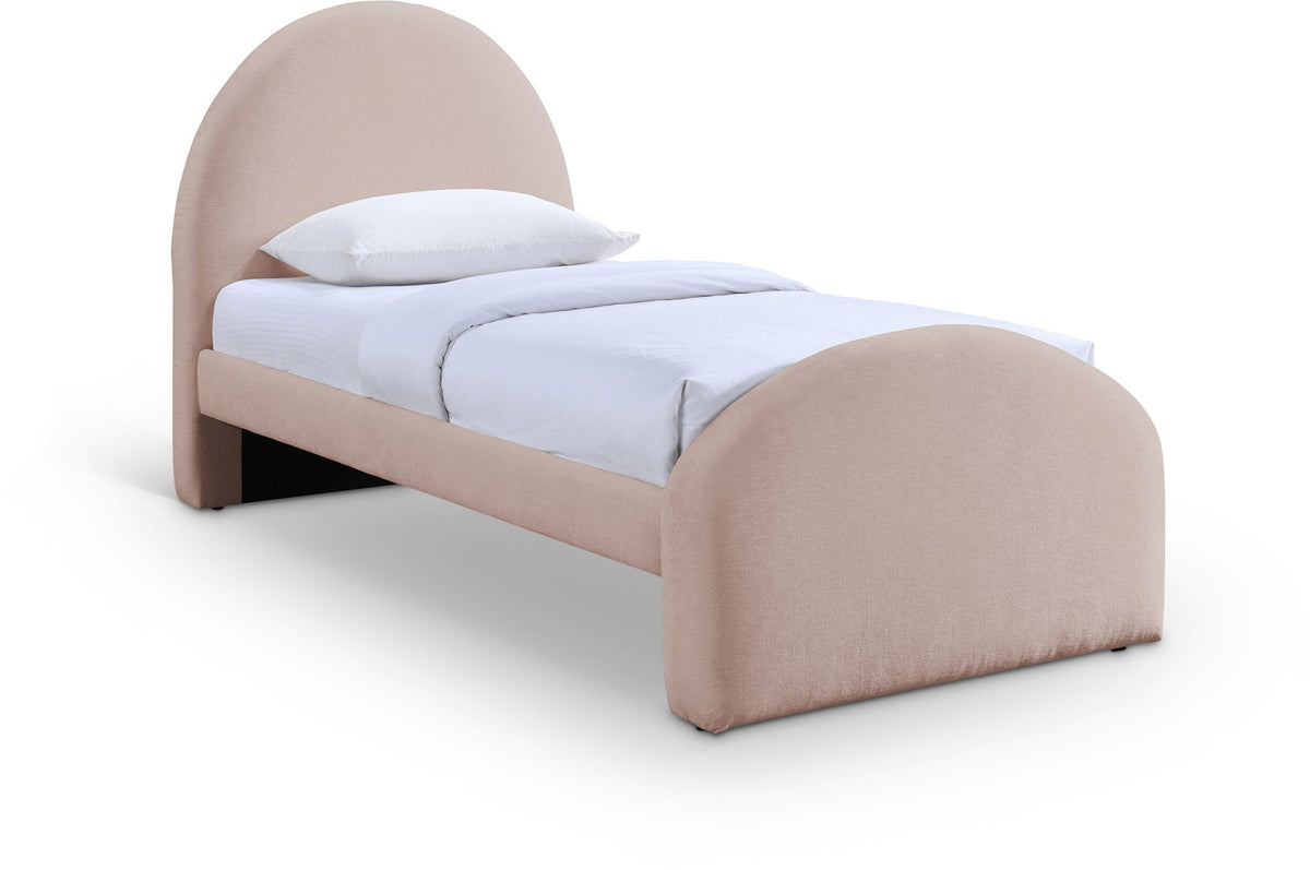 Andaz - Chenille Fabric Upholstered Bed