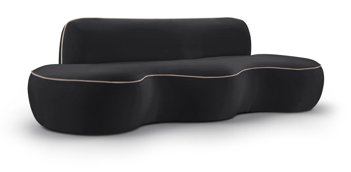 Swerve - Velvet 101" Upholstered Sofa