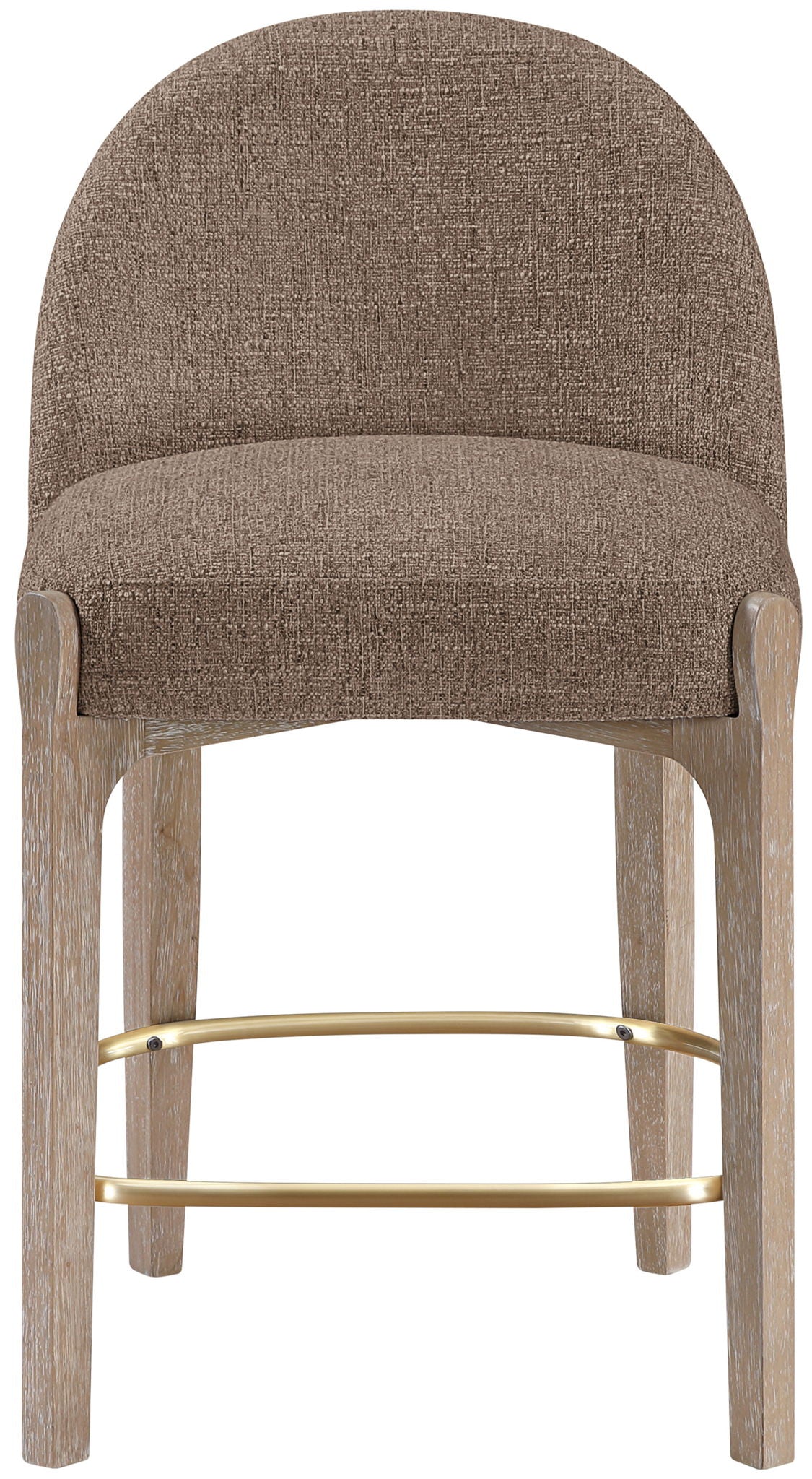 Torino - Counter Stool With Brushed Natural Base