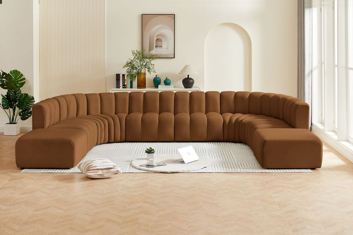 Arc - Velvet Modular Sectional