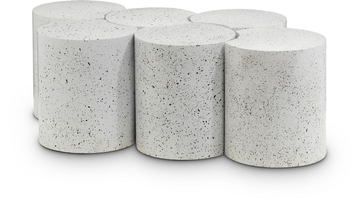 Dimple - 6 Piece Modular Coffee Table - Terazzo Finish