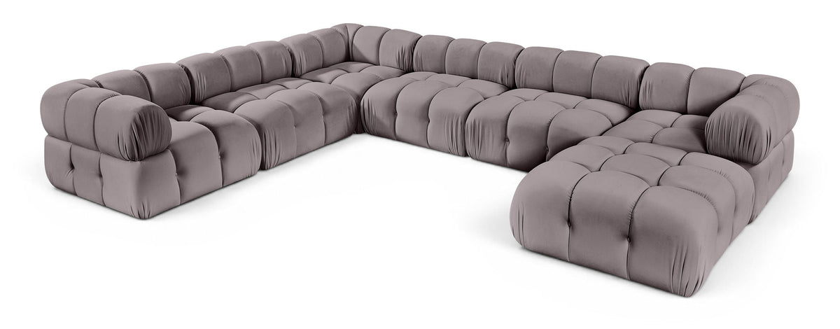 Orin - 7 Piece Modular Sectional (3 Modular Chairs, 3 Corner Chairs & Ottoman)