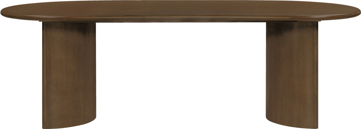 Caldra - Oak Veneer And Solid Wood Dining Table