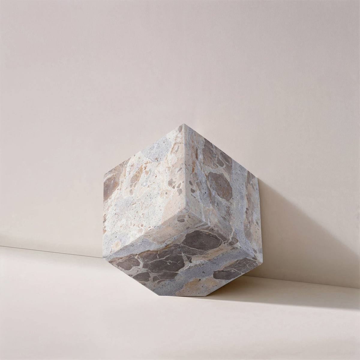 Block - Marble Decorative Cube