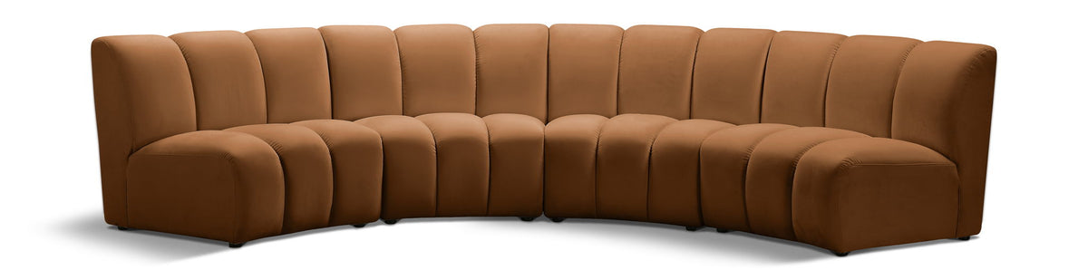 Infinity - 4 Piece Modular Sectional - Saddle
