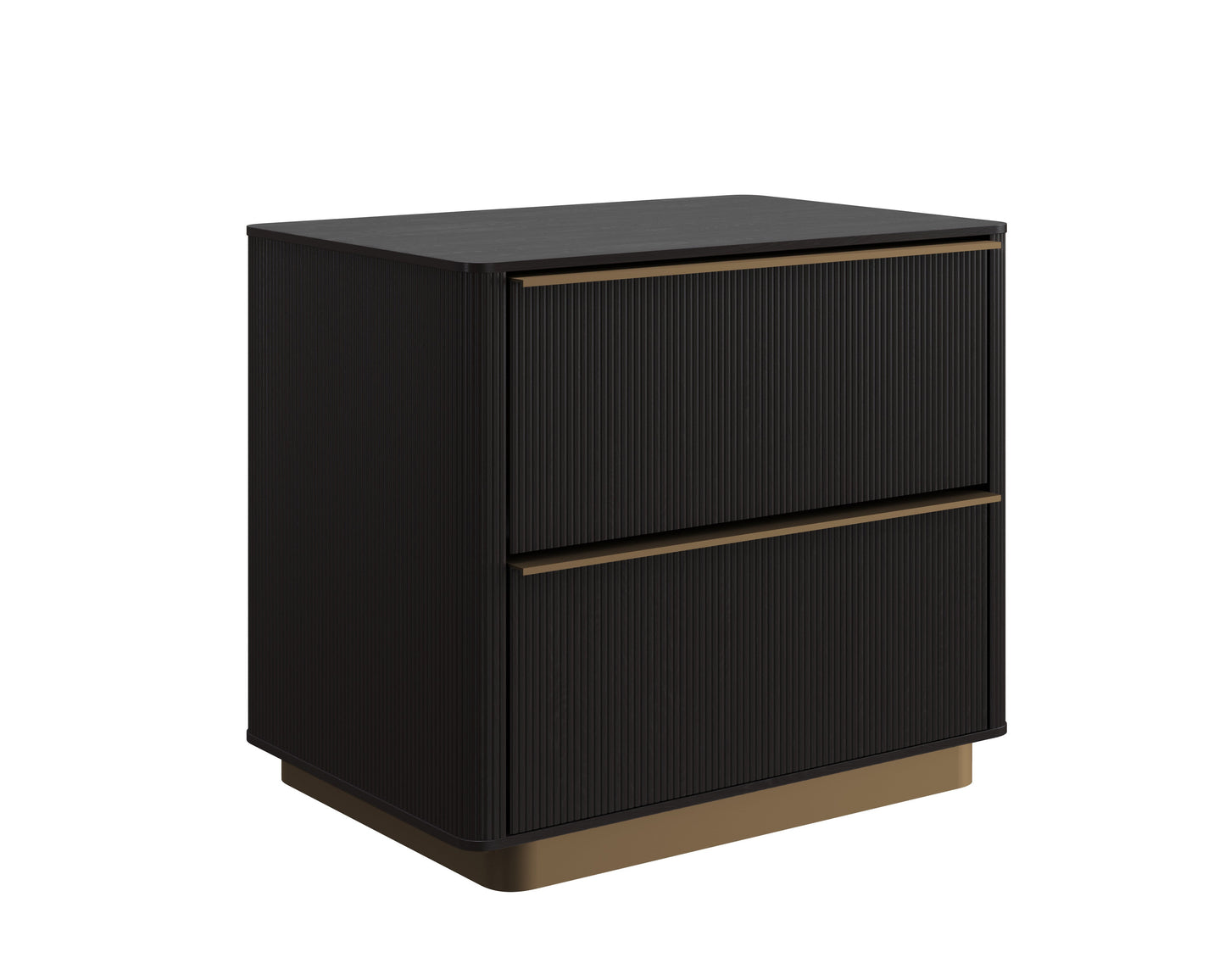 Kalla Nightstand - Charcoal