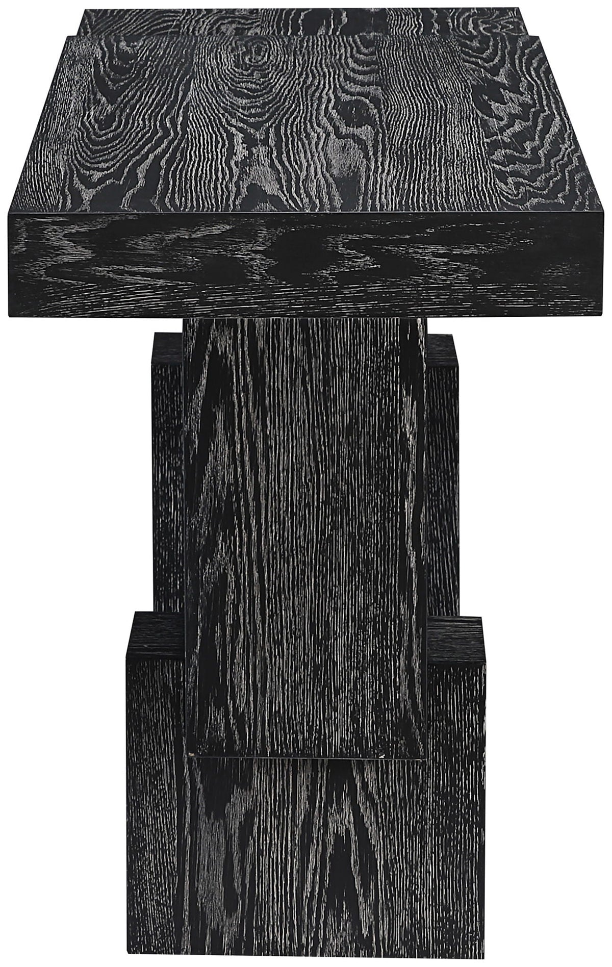 Anzio - Oak Veneer And Solid Wood Console Table