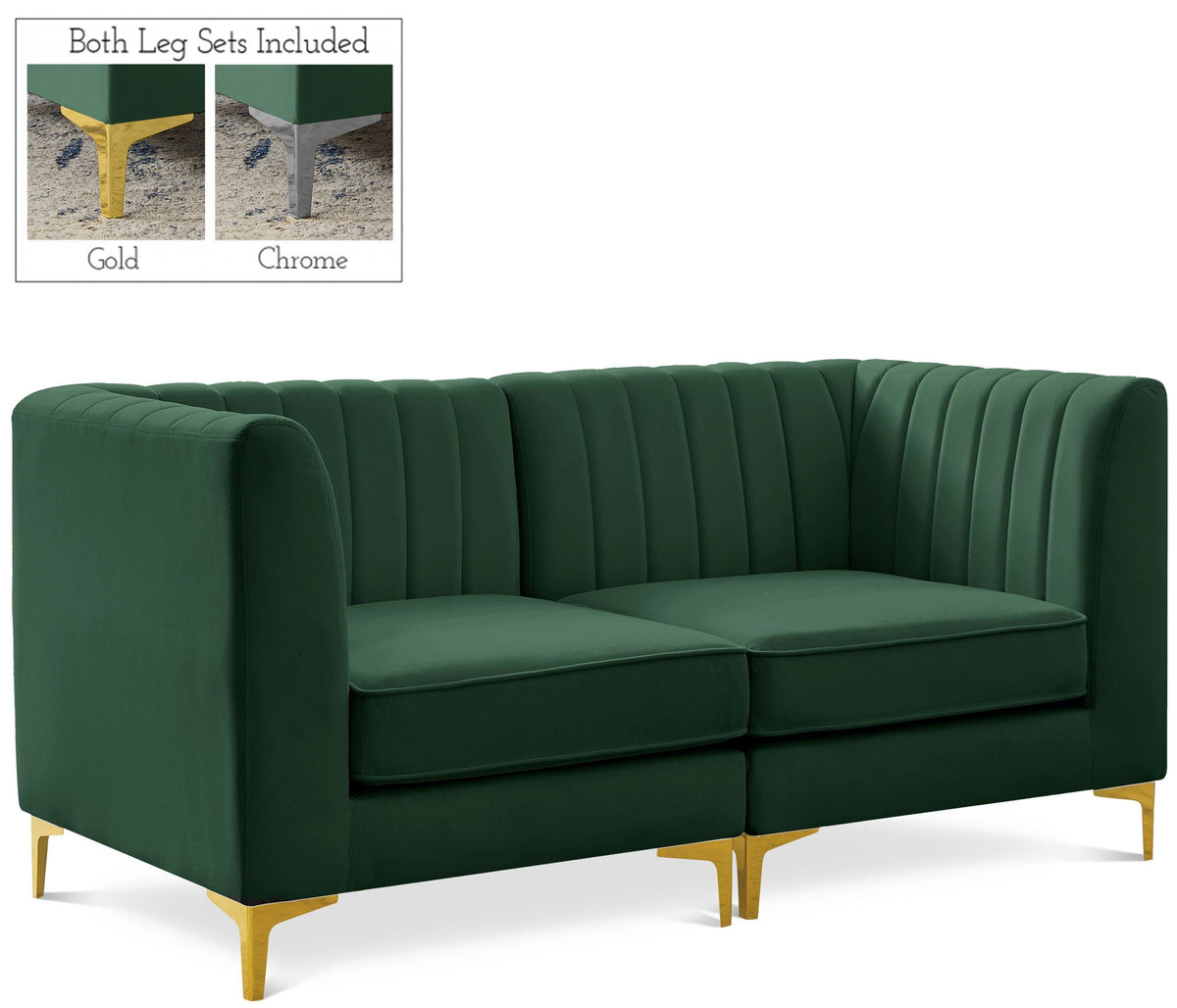 Alina - 2 Piece Modular Sectional