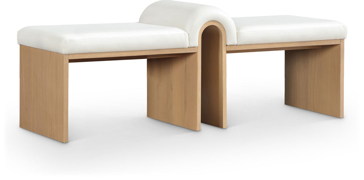 Delphine - Bench - Natural Base
