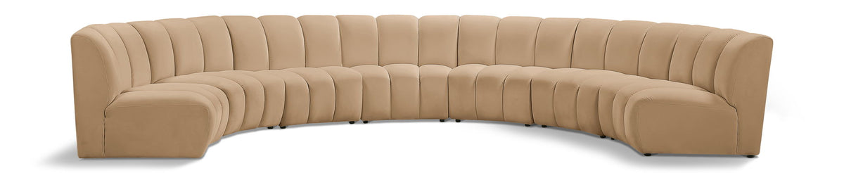 Infinity - 7 Piece Modular Sectional - Camel