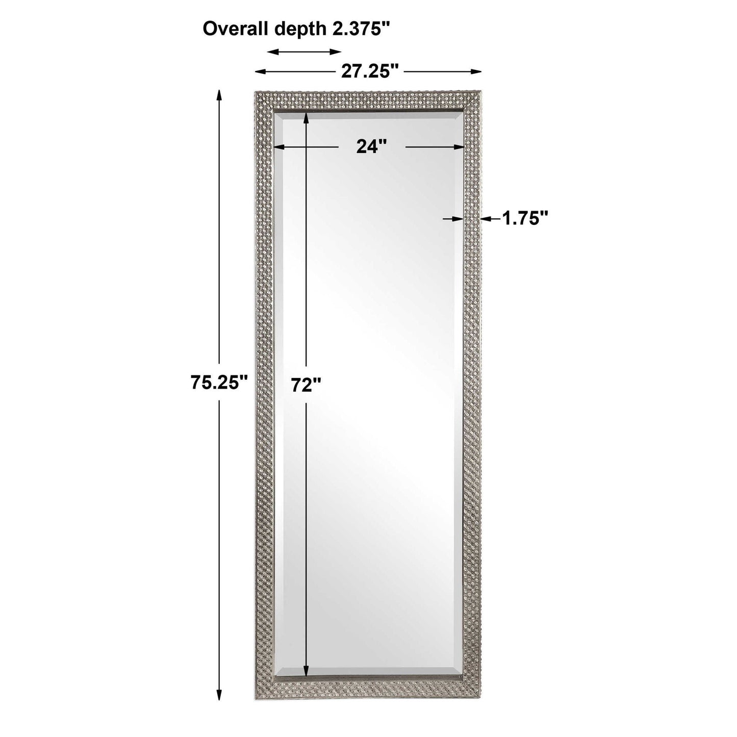 Cacelia - Metallic Mirror - Silver