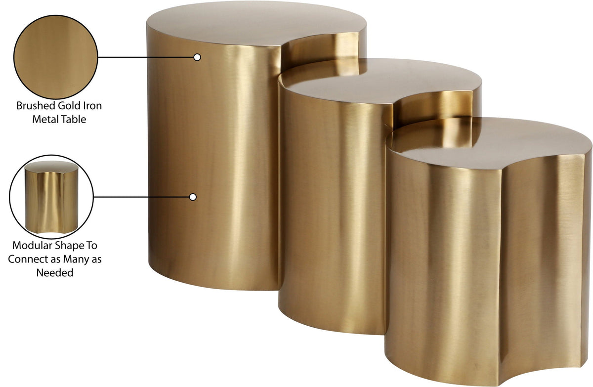 Dimple - 3 Piece Modular End Table