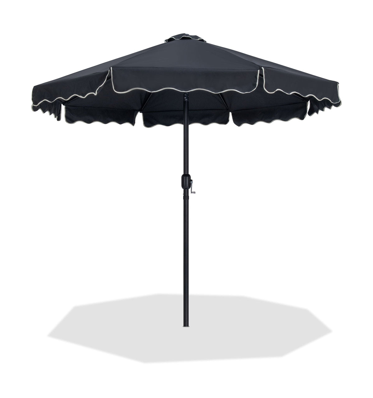 Amalfi - Patio Umbrella - Black Pole
