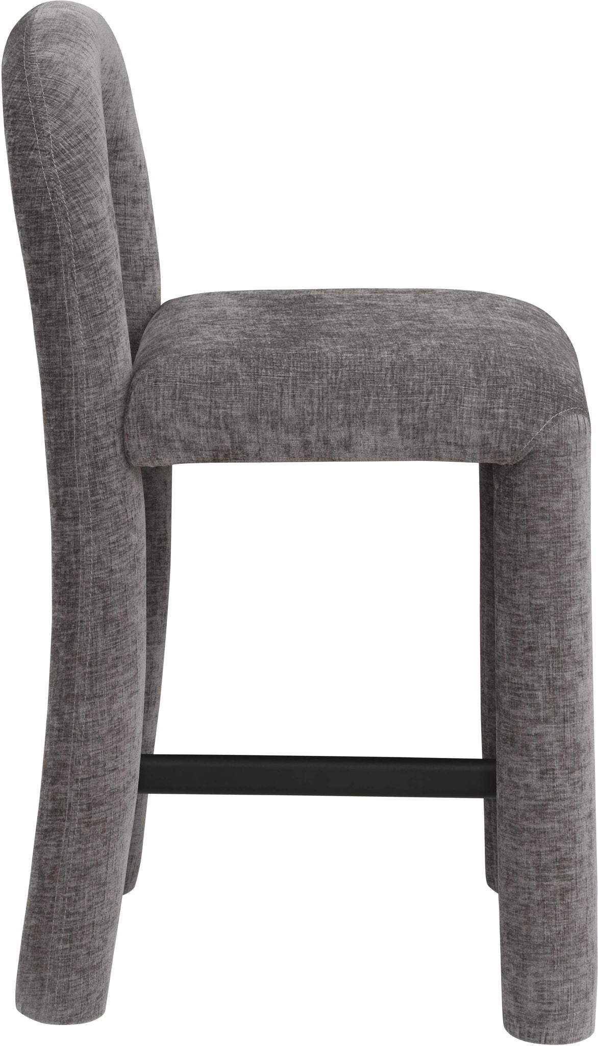 Amari - Chenille Fabric Stool