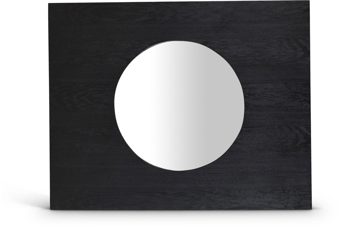 Optic - Oak Wood Frame Mirror