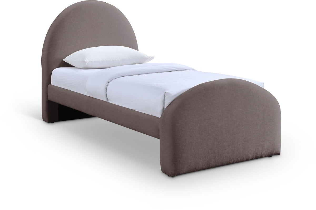 Andaz - Chenille Fabric Upholstered Bed