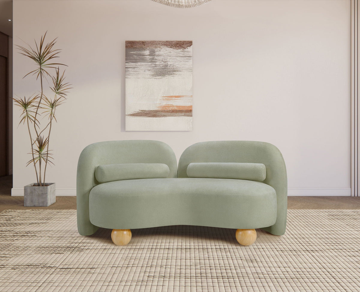 Daphne - Chenille Loveseat