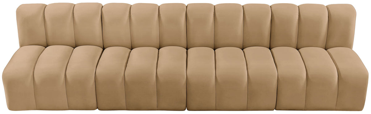 Arc - Velvet 4 Seats Modular Sofa